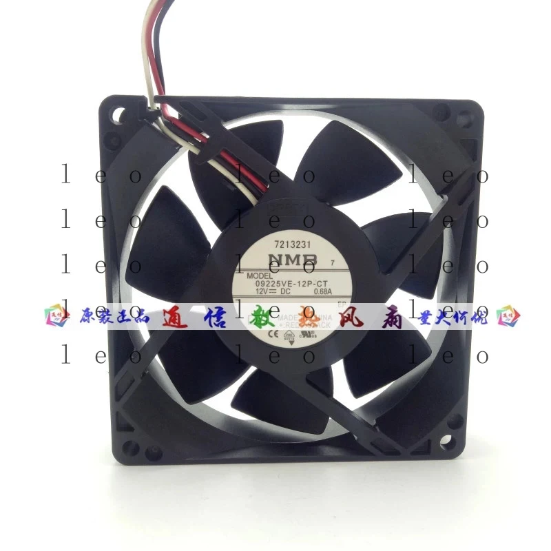 1PCS NMB 09225VE-12P-CT 12V DC 0.68A 3-wire Waterproof Cooling Fan 9 cm
1PCS NMB 09225VE-12P-CT 12V DC 0.68A 3-wire Waterproof Cooling Fan 9 cm