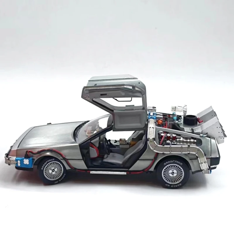 HOT Series 1:18 DeLorean DMC-12 Back to the FutureTIME MACHINE Alloy Car Model Holiday Gifts Toys
HOT Series 1:18 DeLorean DMC-12 Back to the FutureTIME MACHINE Alloy Car Model Holiday Gifts Toys
