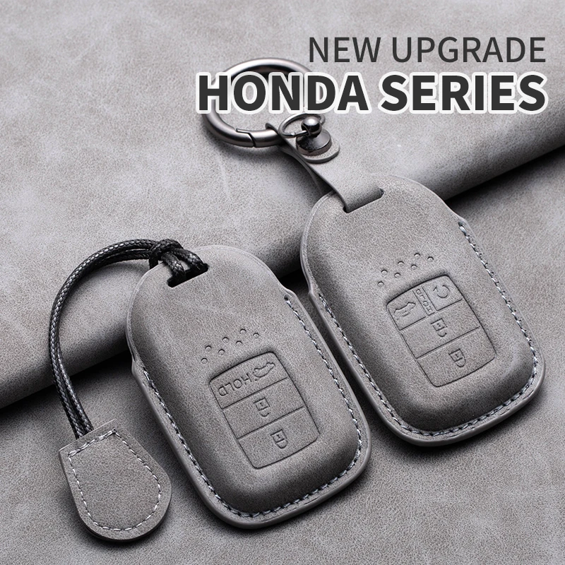 Leather Car Key Case Cover For Honda fit Lucky Vezel City Civic Jazz BRV BR-V HRV HR-V Shuttle Gp8 19CRV Jade fit Freed Odyssey
Leather Car Key Case Cover For Honda fit Lucky Vezel City Civic Jazz BRV BR-V HRV HR-V Shuttle Gp8 19CRV Jade fit Freed Odyssey
