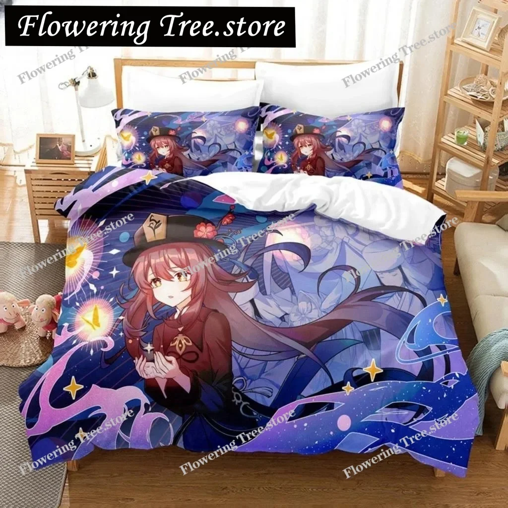 New 3D Anime Hu Tao Genshin Impact Duvet Cover Bedding Set Comforter Linen Pillowcases Home Decor Single Double Twin King Queen
New 3D Anime Hu Tao Genshin Impact Duvet Cover Bedding Set Comforter Linen Pillowcases Home Decor Single Double Twin King Queen