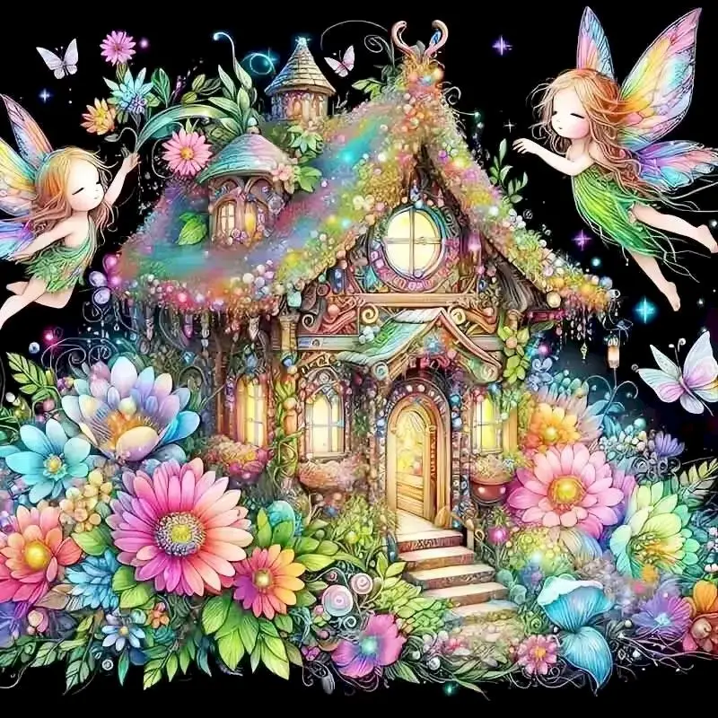GATYZTORY New Arrival Diamond Embroidery House Landscape Painting Full Square Round Diamond Mosaic Tree Christmas Gift
GATYZTORY New Arrival Diamond Embroidery House Landscape Painting Full Square Round Diamond Mosaic Tree Christmas Gift