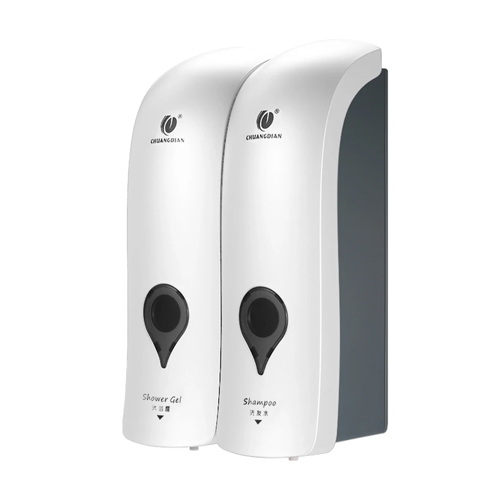 300ml*2 Wall Mounted Double-Head Manual Soap Dispenser Shower Gel Liquid Shampoo Dispenser Holder with Adhesive Stickers
300ml*2 Wall Mounted Double-Head Manual Soap Dispenser Shower Gel Liquid Shampoo Dispenser Holder with Adhesive Stickers