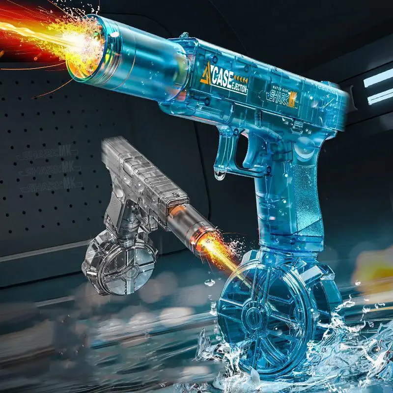 Electric Water Gun Durable Rechargeable Long Distance Water Blaster for Kids Beach Pool Outdoor Toy Gifts
Electric Water Gun Durable Rechargeable Long Distance Water Blaster for Kids Beach Pool Outdoor Toy Gifts