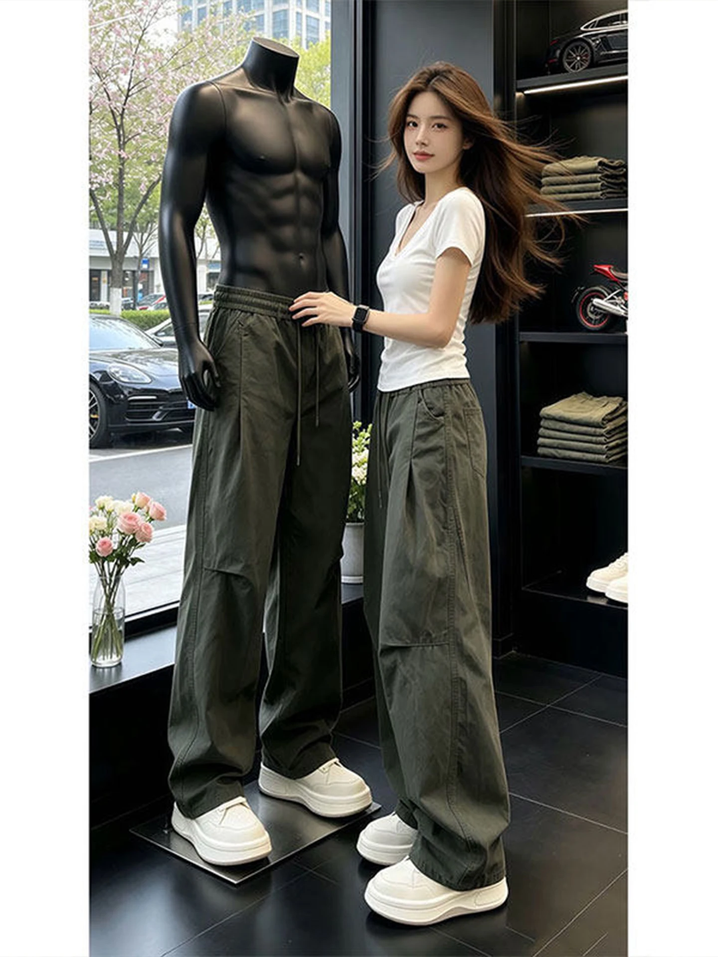 Military Green American Folded Blade Work Pants Men Summer Thin Casual Paratrooper Loose Straight Leg Wide Leg Casual Pants
Military Green American Folded Blade Work Pants Men Summer Thin Casual Paratrooper Loose Straight Leg Wide Leg Casual Pants