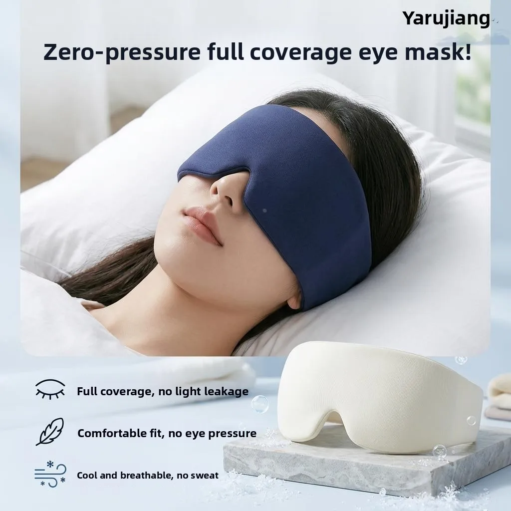 Comfortable Gravity Sleep Eye Mask Full Light Blocking Unisex Adult Nap Eye Protection Breathable Soft L Size Massage Function
Comfortable Gravity Sleep Eye Mask Full Light Blocking Unisex Adult Nap Eye Protection Breathable Soft L Size Massage Function