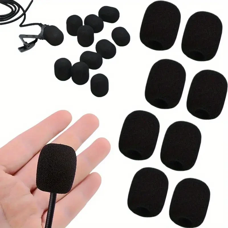 10pcs Loudspeaker Microphone Sponge Cover Anti Spray Wheat Sponge Cover Headset Noise Cancelling Microphone Protective Case
10pcs Loudspeaker Microphone Sponge Cover Anti Spray Wheat Sponge Cover Headset Noise Cancelling Microphone Protective Case