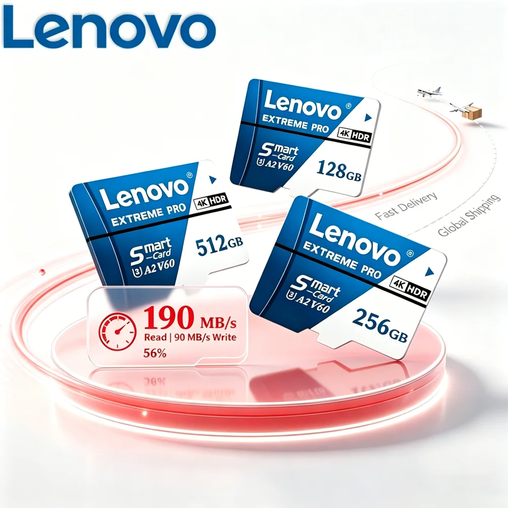 Lenovo High Speed SD Card 1024GB/256GB/512GB Micro TF Memory Card Class 10 U3 V30 with Adapter for Nintendo Switch Game Storage
Lenovo High Speed SD Card 1024GB/256GB/512GB Micro TF Memory Card Class 10 U3 V30 with Adapter for Nintendo Switch Game Storage
