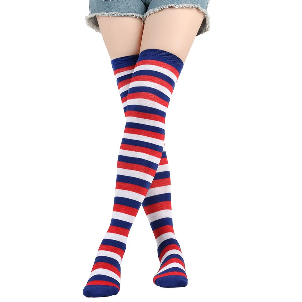 Anime Socks Women Colorful Striped Long Boot Stockings Female Overknee Socks Halloween Cosplay Party Costume Lolita Stockings
Anime Socks Women Colorful Striped Long Boot Stockings Female Overknee Socks Halloween Cosplay Party Costume Lolita Stockings