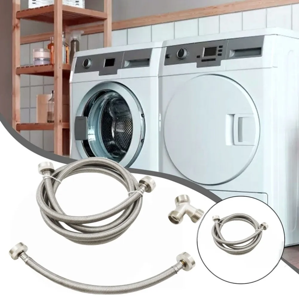 3/4 Inch Interface Extension Hose,For Washing Machine Accessories Water Heater Pipe Tee Connector 180cm,6-point Threaded Joint
3/4 Inch Interface Extension Hose,For Washing Machine Accessories Water Heater Pipe Tee Connector 180cm,6-point Threaded Joint