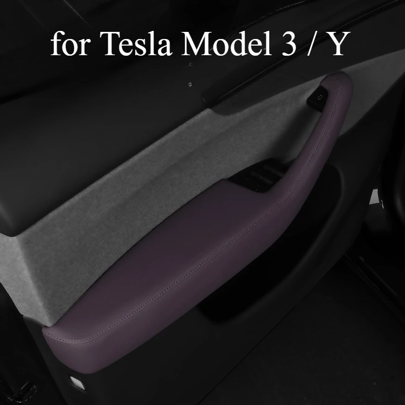 Car Door Handle Protective Cover for Tesla Model 3 / Y Original Leather No Glue Installation
Car Door Handle Protective Cover for Tesla Model 3 / Y Original Leather No Glue Installation