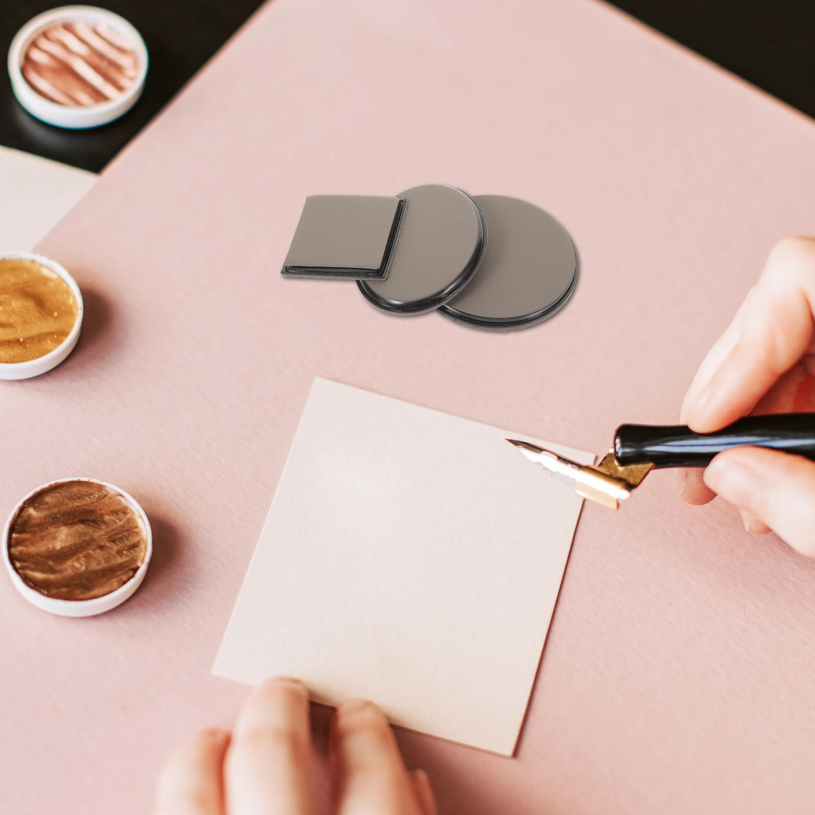 6pcs Stamp Pad 4mm Thick Cuttable Mats Round Square Oval Shapes Cuttable Stamp Making Mat Black Color Small Size
6pcs Stamp Pad 4mm Thick Cuttable Mats Round Square Oval Shapes Cuttable Stamp Making Mat Black Color Small Size