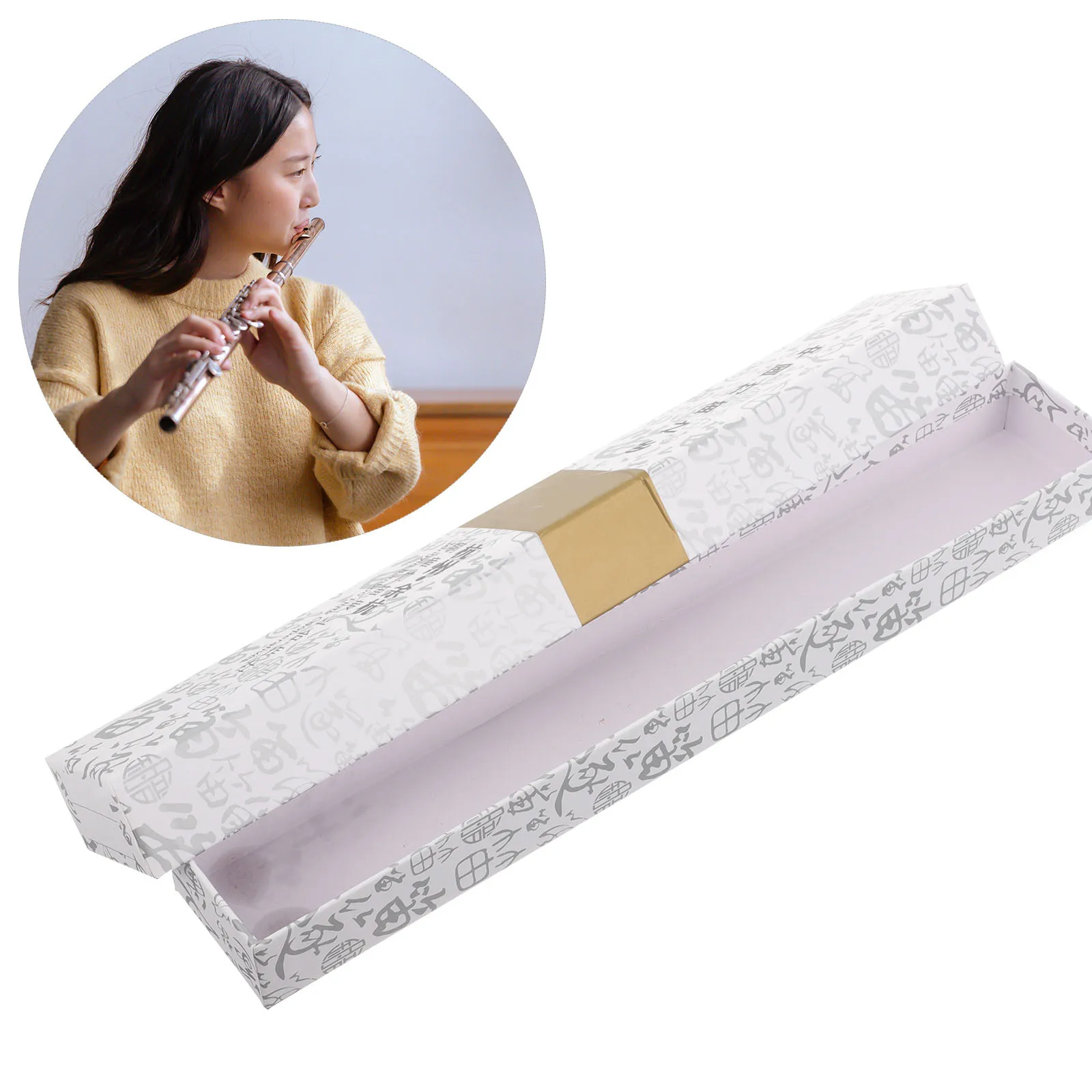 Flute Case Paper Bamboo Musical Instrument Storage Box for E Tuning Durable Lightweight Protective Travel Flute Box
Flute Case Paper Bamboo Musical Instrument Storage Box for E Tuning Durable Lightweight Protective Travel Flute Box