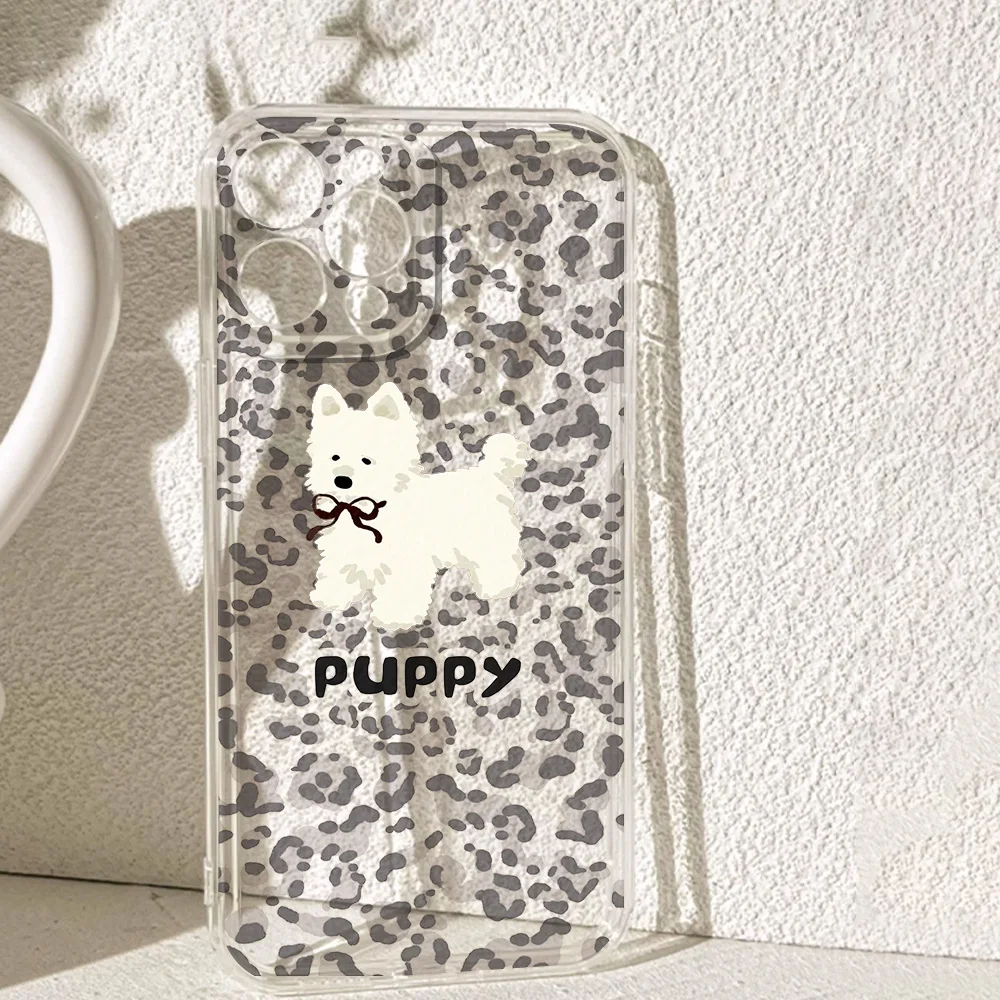 Puppy Leopard Print Silicone Phone Case for IPhone 17 16 15 14 13 12 11 Pro Xs Max Air Mini 7 8 6 6s Plus SE 2020 2022 Cover
Puppy Leopard Print Silicone Phone Case for IPhone 17 16 15 14 13 12 11 Pro Xs Max Air Mini 7 8 6 6s Plus SE 2020 2022 Cover