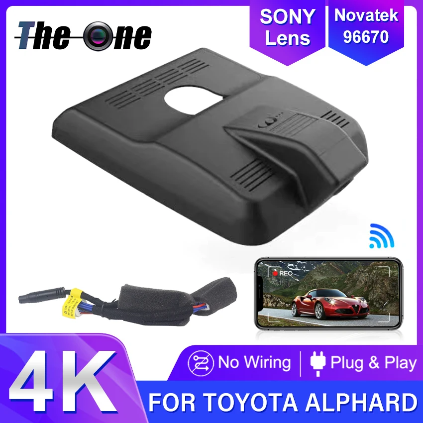 For Toyota Alphard 2024 Front and Rear 4K Dash Cam for Car Camera Recorder Dashcam WIFI Car Dvr Recording Devices Accessories
For Toyota Alphard 2024 Front and Rear 4K Dash Cam for Car Camera Recorder Dashcam WIFI Car Dvr Recording Devices Accessories