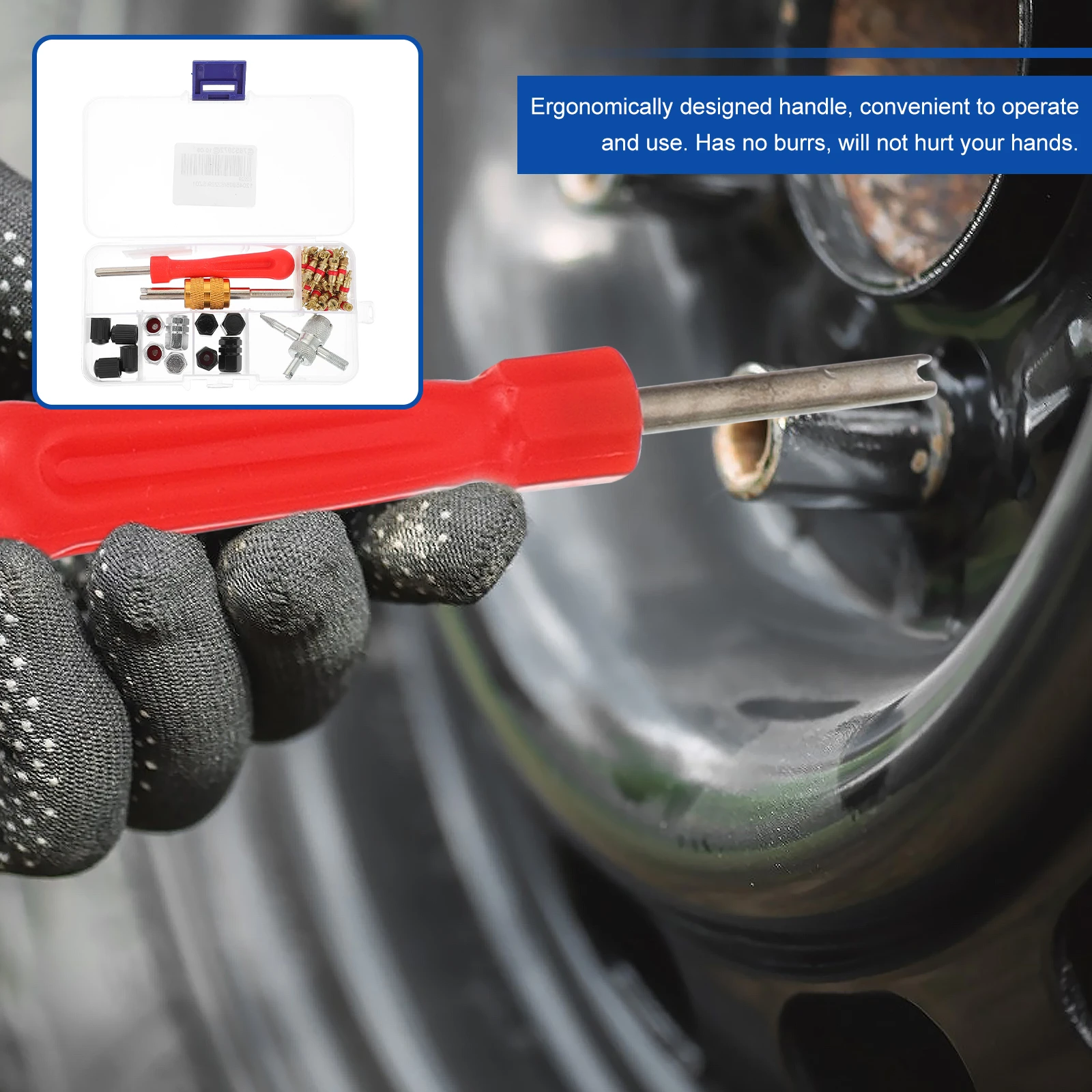 1 Set Tire Valve Core Remover Tool Kit Auto Car Bike Motorcycle Repairing Wrench Spanner Lightweight Compact High Quality Copper
1 Set Tire Valve Core Remover Tool Kit Auto Car Bike Motorcycle Repairing Wrench Spanner Lightweight Compact High Quality Copper
