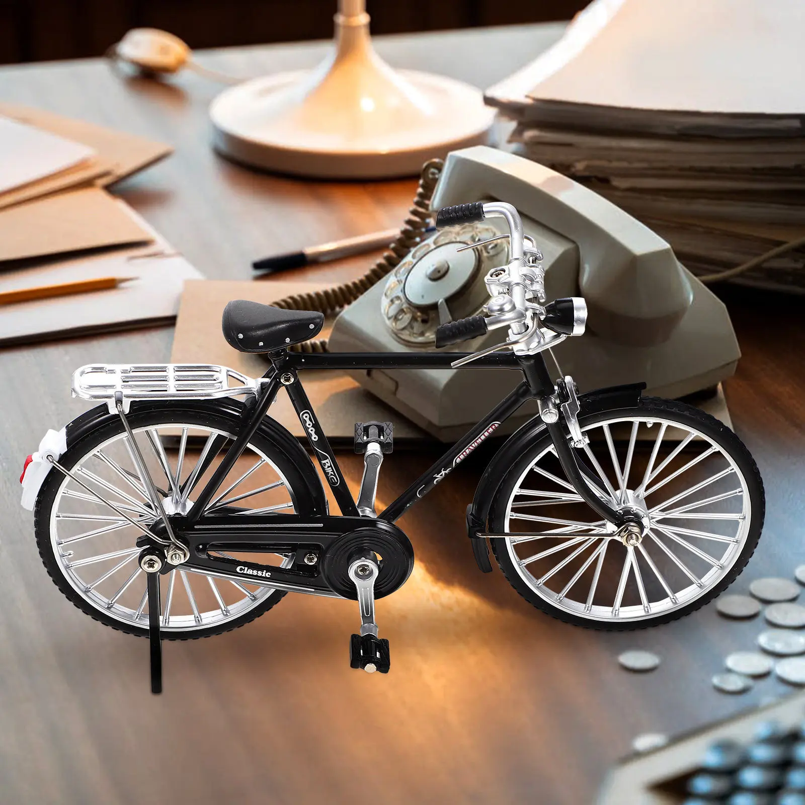 Mini Bike Alloy Decoration Lightweight Lifelike Craft for Kids Room Desktop Home Decor Vintage Style Sculpture Ornament
Mini Bike Alloy Decoration Lightweight Lifelike Craft for Kids Room Desktop Home Decor Vintage Style Sculpture Ornament