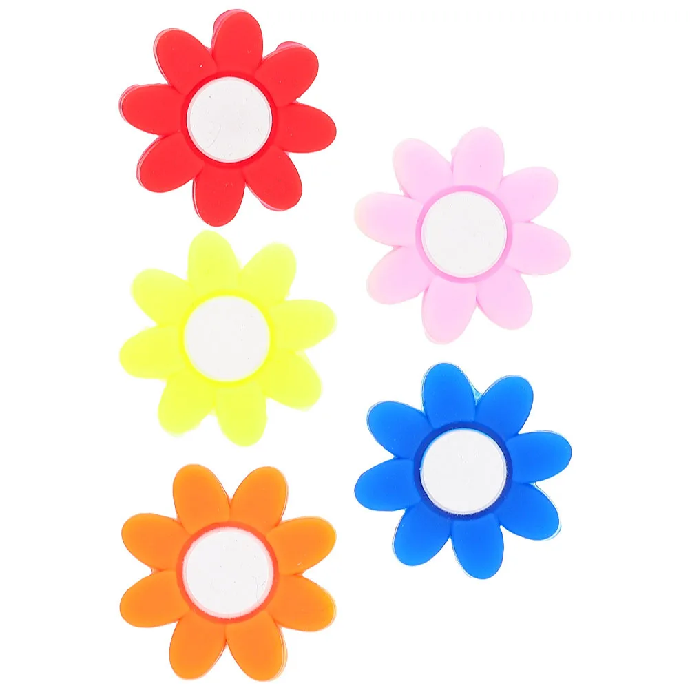 5Pcs Silicone Tennis Racket Damper Flower Tennis Dampener Shock Absorber Comfortable Grip for Training Silicone Racket Dampener
5Pcs Silicone Tennis Racket Damper Flower Tennis Dampener Shock Absorber Comfortable Grip for Training Silicone Racket Dampener