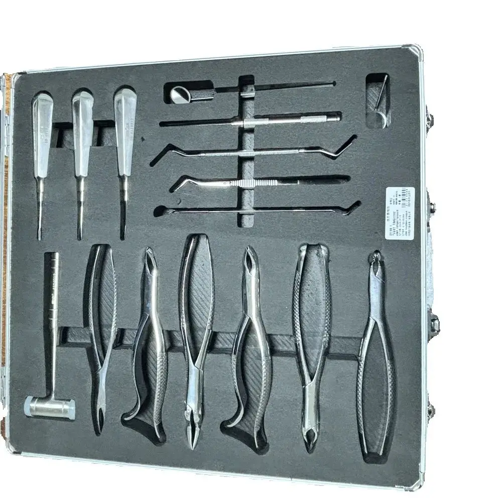 New Arrival Dental Equipment Teeth Instrument Set With Tooth Forceps and Mouth Mirror
New Arrival Dental Equipment Teeth Instrument Set With Tooth Forceps and Mouth Mirror