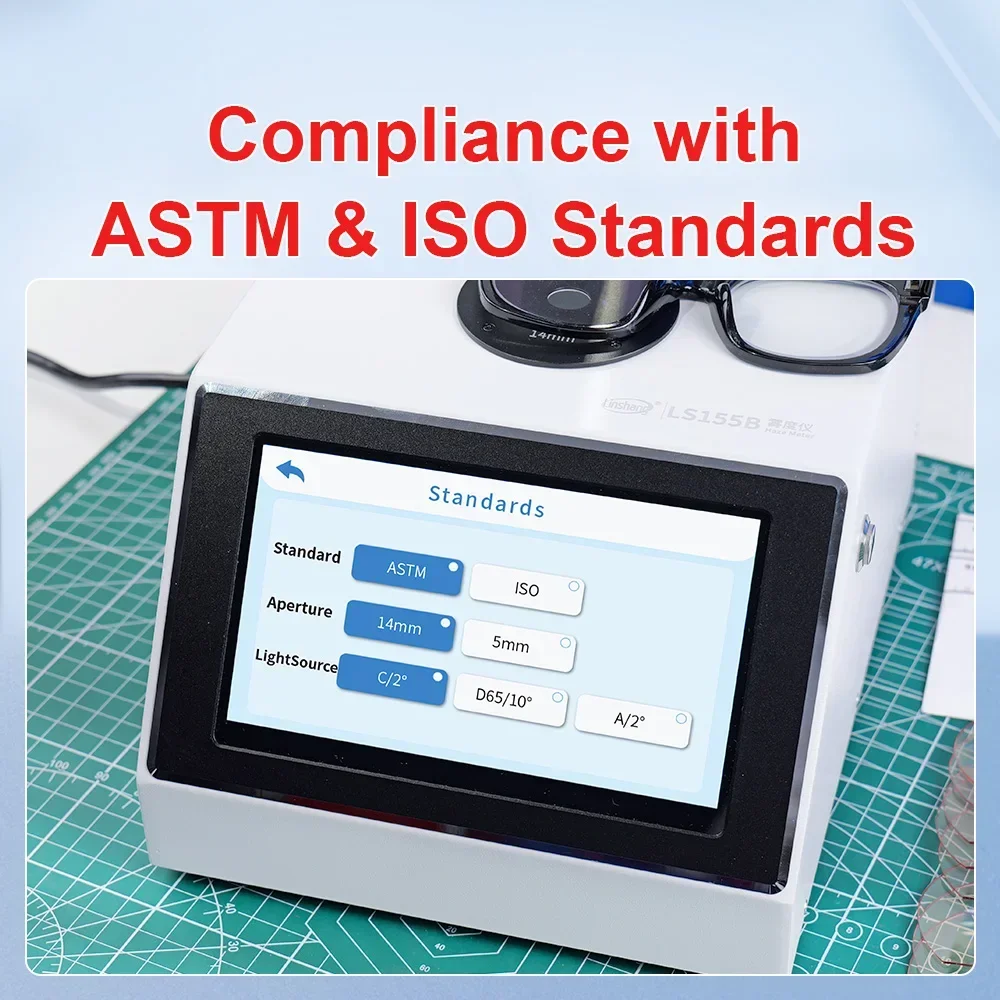 IN STOCK LS155B Glass Haze Meter Visible Light Transmittance Meter High Precision Light Transmission Haze Tester
IN STOCK LS155B Glass Haze Meter Visible Light Transmittance Meter High Precision Light Transmission Haze Tester