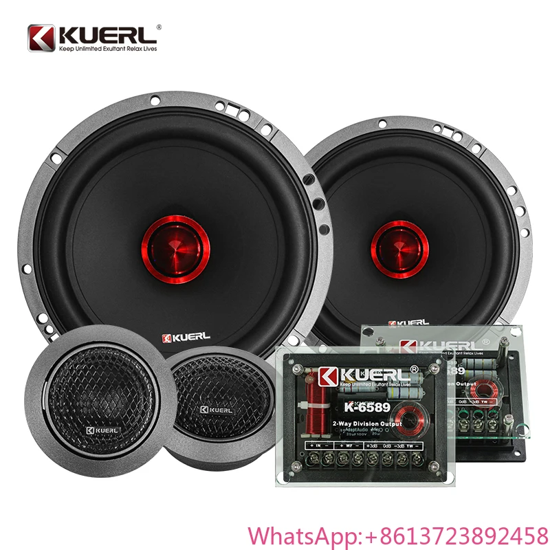2025/KUERL 6.5 Inch 2-Way High Quality Glass Fiber Car Speaker Set New Design Aluminium Frame Foam DC 12V for Car Audio Systems
2025/KUERL 6.5 Inch 2-Way High Quality Glass Fiber Car Speaker Set New Design Aluminium Frame Foam DC 12V for Car Audio Systems