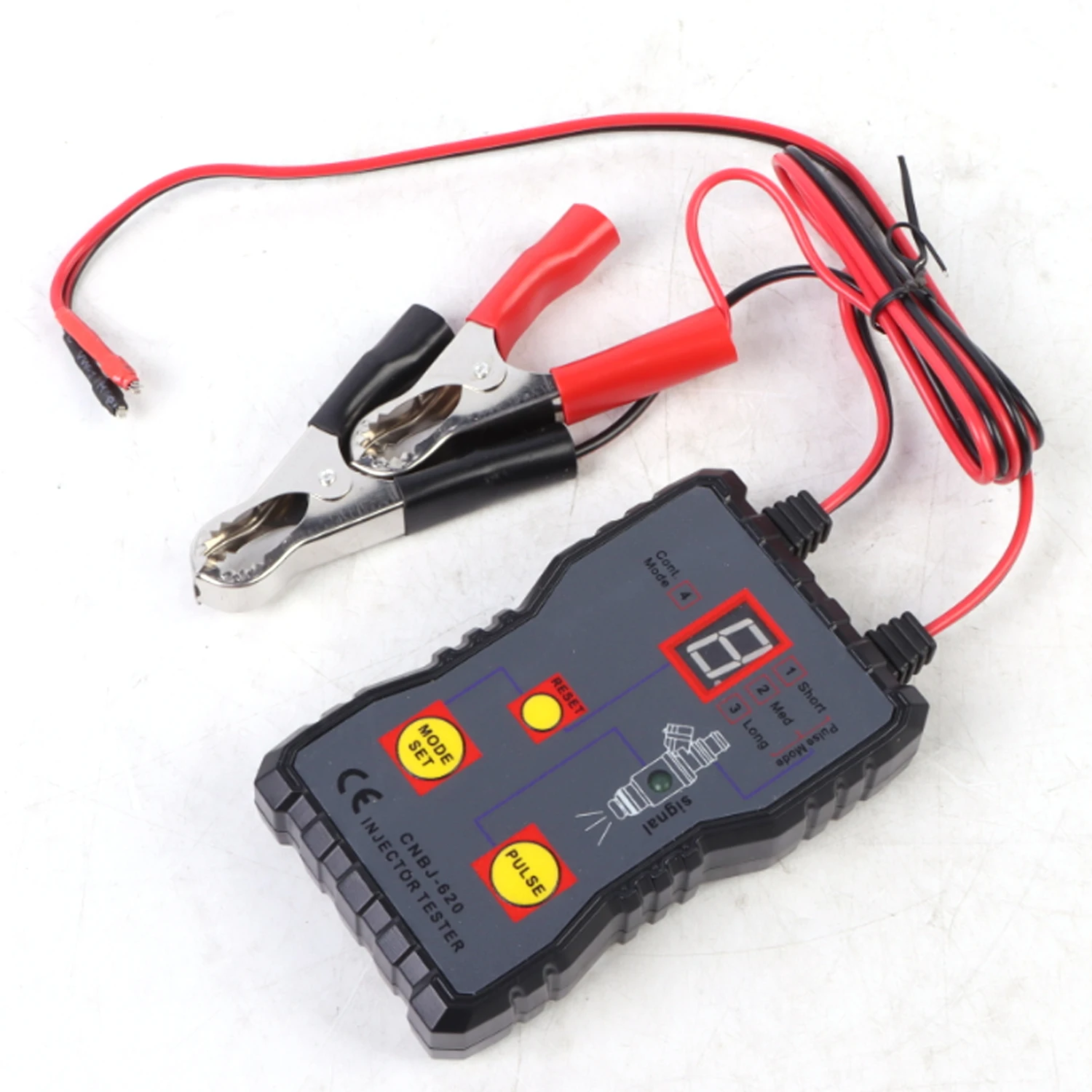1 шт. тестер топливных форсунок и адаптер для диагностики очистки форсунок DIY инструмент для чистки переключаемая защита от короткого замыкания 
1 шт. тестер топливных форсунок и адаптер для диагностики очистки форсунок DIY инструмент для чистки переключаемая защита от короткого замыкания