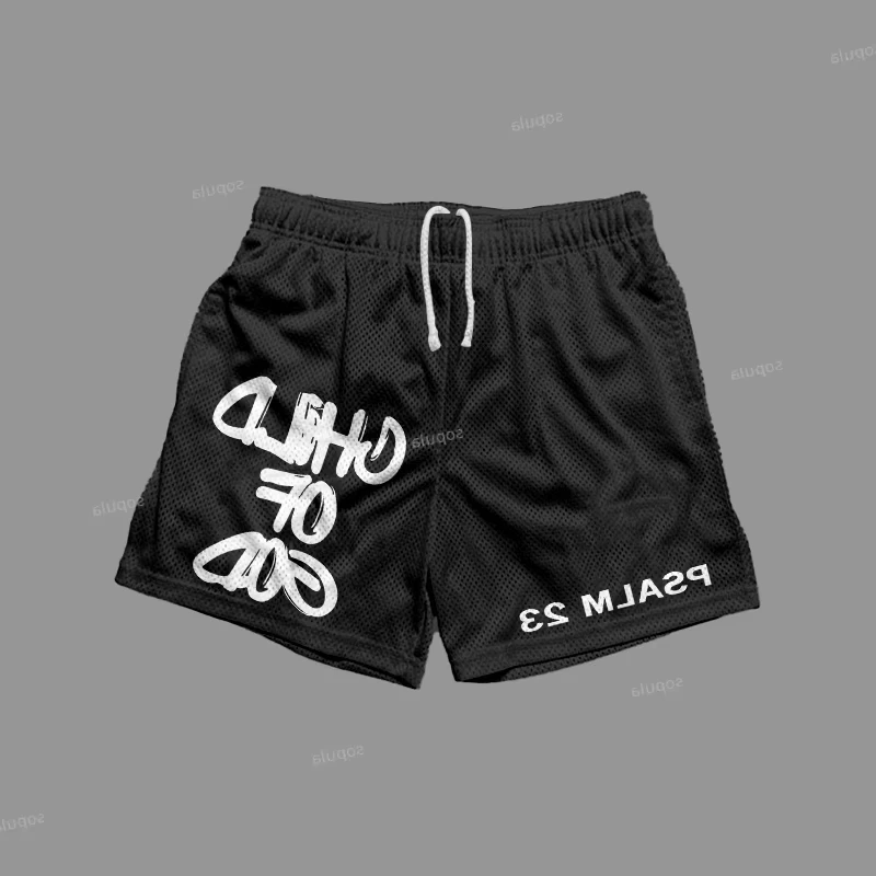 Sport Training Breathable Fashionable Shorts Child of God Vintage Pattern Casual Street Shorts Quick-drying Streetwear Moto
Sport Training Breathable Fashionable Shorts Child of God Vintage Pattern Casual Street Shorts Quick-drying Streetwear Moto