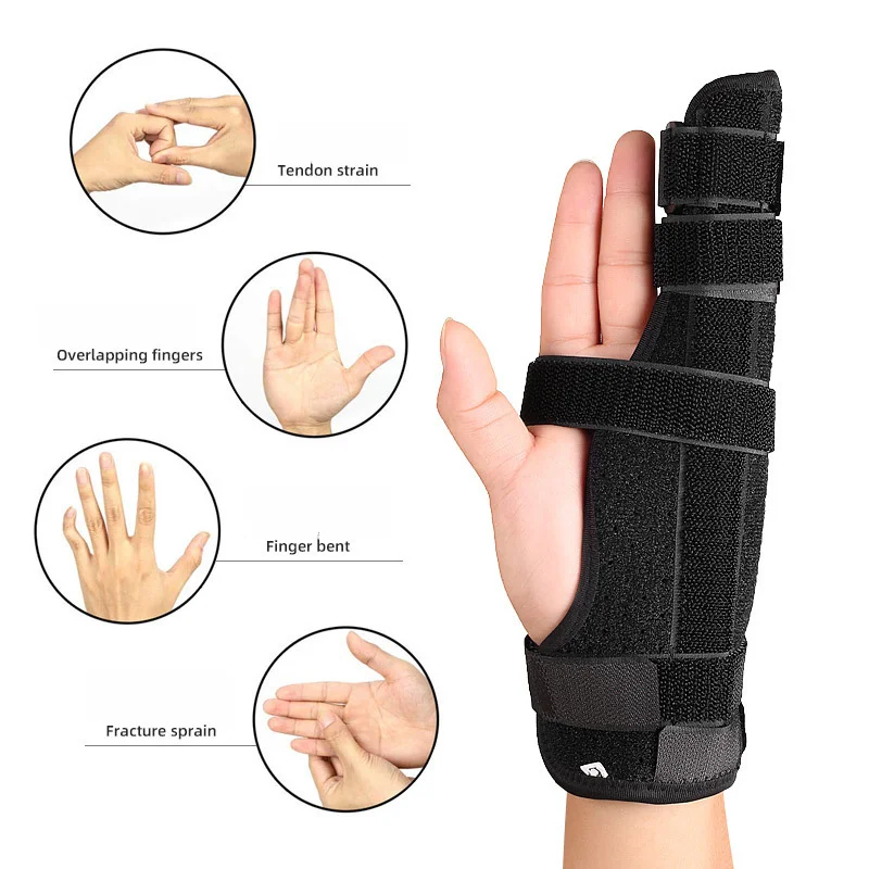 Tail Finger Ring Finger Sprain Prevention Fixed Bracket Finger Support Splint Sweat Absorption Breathable Protector
Tail Finger Ring Finger Sprain Prevention Fixed Bracket Finger Support Splint Sweat Absorption Breathable Protector