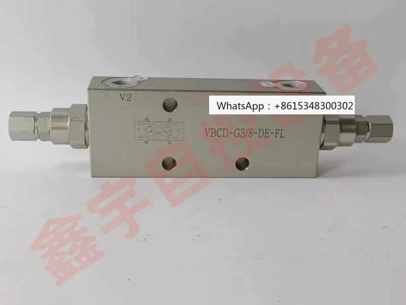 Hydraulic single and bidirectional balance valve VBCD-G3/8 1/2DE/DEA oil cylinder pressure holding, crane motor balance valve
Hydraulic single and bidirectional balance valve VBCD-G3/8 1/2DE/DEA oil cylinder pressure holding, crane motor balance valve