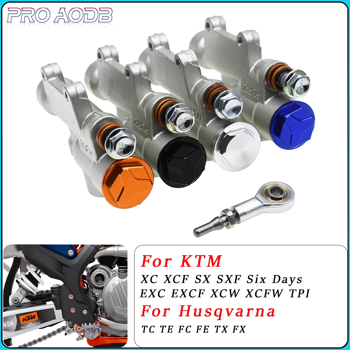 Motorcycle Rear Brake Master Cylinder Pump For KTM SXF XCF EXC EXCF XC SX TPI 125 150 200 250 300 350 400 450 500 530 2004-2023
Motorcycle Rear Brake Master Cylinder Pump For KTM SXF XCF EXC EXCF XC SX TPI 125 150 200 250 300 350 400 450 500 530 2004-2023