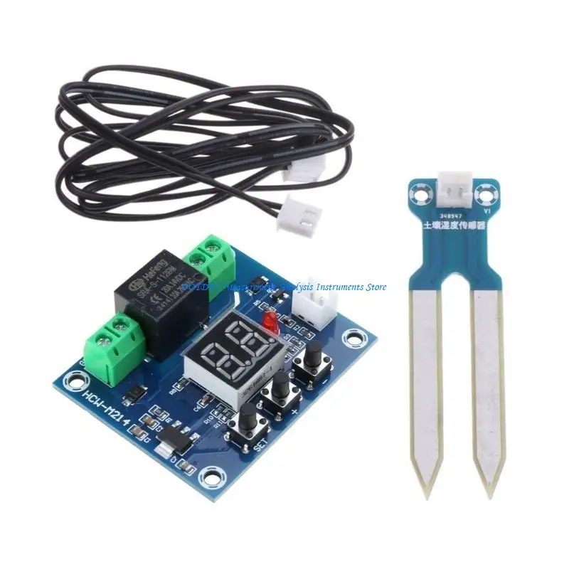 367D 12V Soil Humidity Controller Irrigation System Automatic Watering Module
367D 12V Soil Humidity Controller Irrigation System Automatic Watering Module