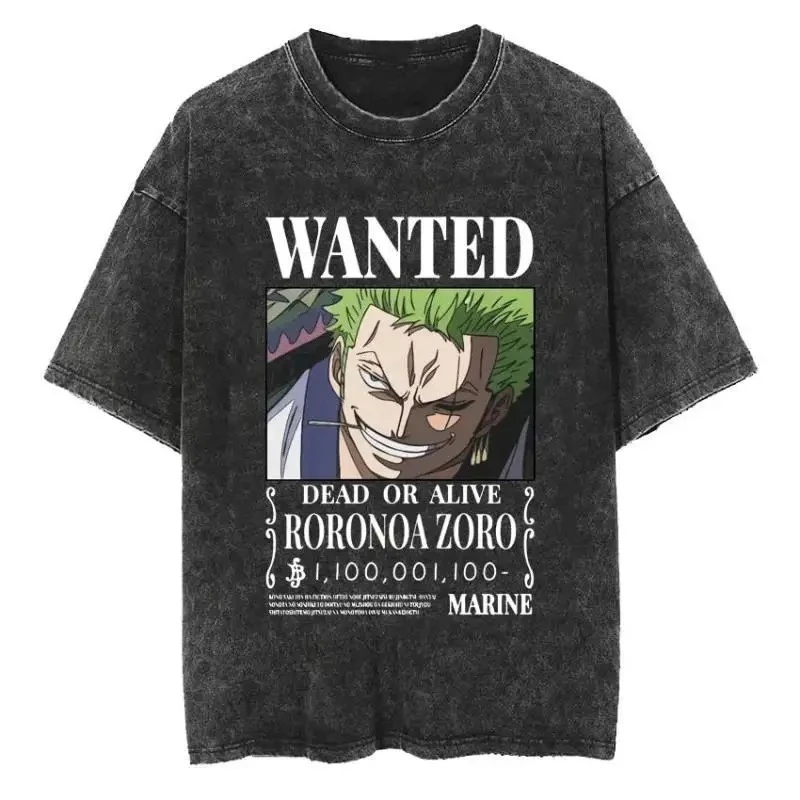 Japanese Anime ONE PIECE Cotton Print T-Shirt Retro Cotton Washed Short-sleeved T-shirt for Men and Women Y2K Harajuku Tee Tops
Japanese Anime ONE PIECE Cotton Print T-Shirt Retro Cotton Washed Short-sleeved T-shirt for Men and Women Y2K Harajuku Tee Tops