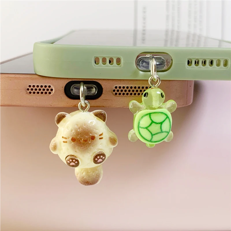 1/5Pcs Type-C Cute Cat Green Turtle Phone Dust plug Accessories Decoration Hanging Pendant for iPhone 8-14 Charging Port
1/5Pcs Type-C Cute Cat Green Turtle Phone Dust plug Accessories Decoration Hanging Pendant for iPhone 8-14 Charging Port