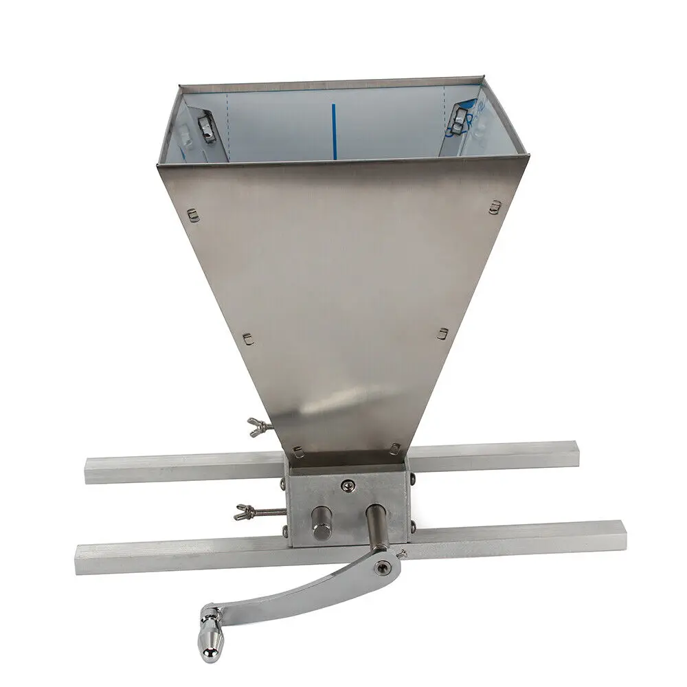 4L Hand Mill, Grain Mill, Malt Mill, Scrap Mill, Stainless Steel Feed Mill, Adjustable Grinder fits for Brewing Barley, Wheat, Barley Grinder, Grain Crusher with Aluminium Rods
4L Hand Mill, Grain Mill, Malt Mill, Scrap Mill, Stainless Steel Feed Mill, Adjustable Grinder fits for Brewing Barley, Wheat, Barley Grinder, Grain Crusher with Aluminium Rods