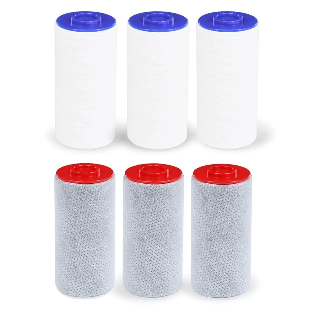 AllexpreskCompatible with Weddell Duo Shower Filter, Replacement Cartridges Full Set + Extra Filters, Removes Chlorine, PFAS, He
AllexpreskCompatible with Weddell Duo Shower Filter, Replacement Cartridges Full Set + Extra Filters, Removes Chlorine, PFAS, He