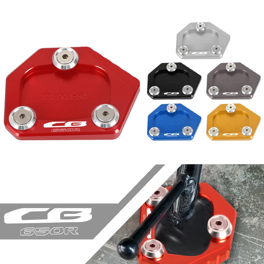 CB 650R For HONDA CB650R CB650 R r cb250r 2018-2024 2022 2021 2020 2019 Motorcycle Kickstand Foot Pad Side Stand Enlarge Sled
CB 650R For HONDA CB650R CB650 R r cb250r 2018-2024 2022 2021 2020 2019 Motorcycle Kickstand Foot Pad Side Stand Enlarge Sled