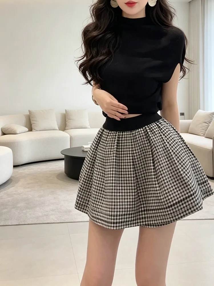 Summer New Simple Design High Waist Floral Print Half-length Skirt Set Versatile Casual Style Breathable Polyester Fabric
Summer New Simple Design High Waist Floral Print Half-length Skirt Set Versatile Casual Style Breathable Polyester Fabric