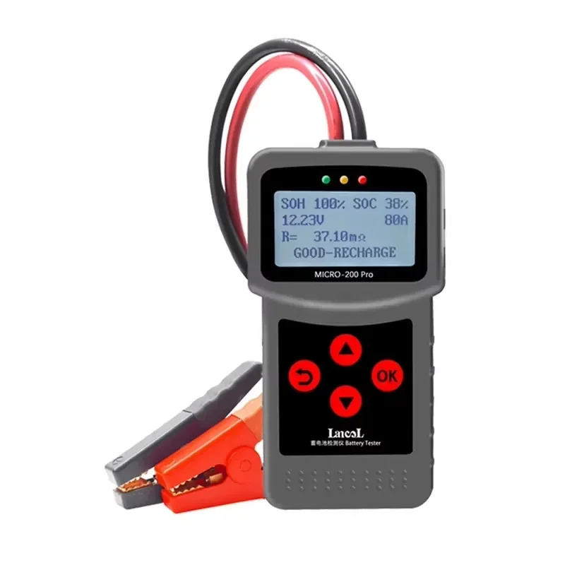 MICRO-200 Pro Car Battery Tester 12V 24V Battery System Test Load Digital Vehicle Tester Motorcycle Car Diagnostic
MICRO-200 Pro Car Battery Tester 12V 24V Battery System Test Load Digital Vehicle Tester Motorcycle Car Diagnostic