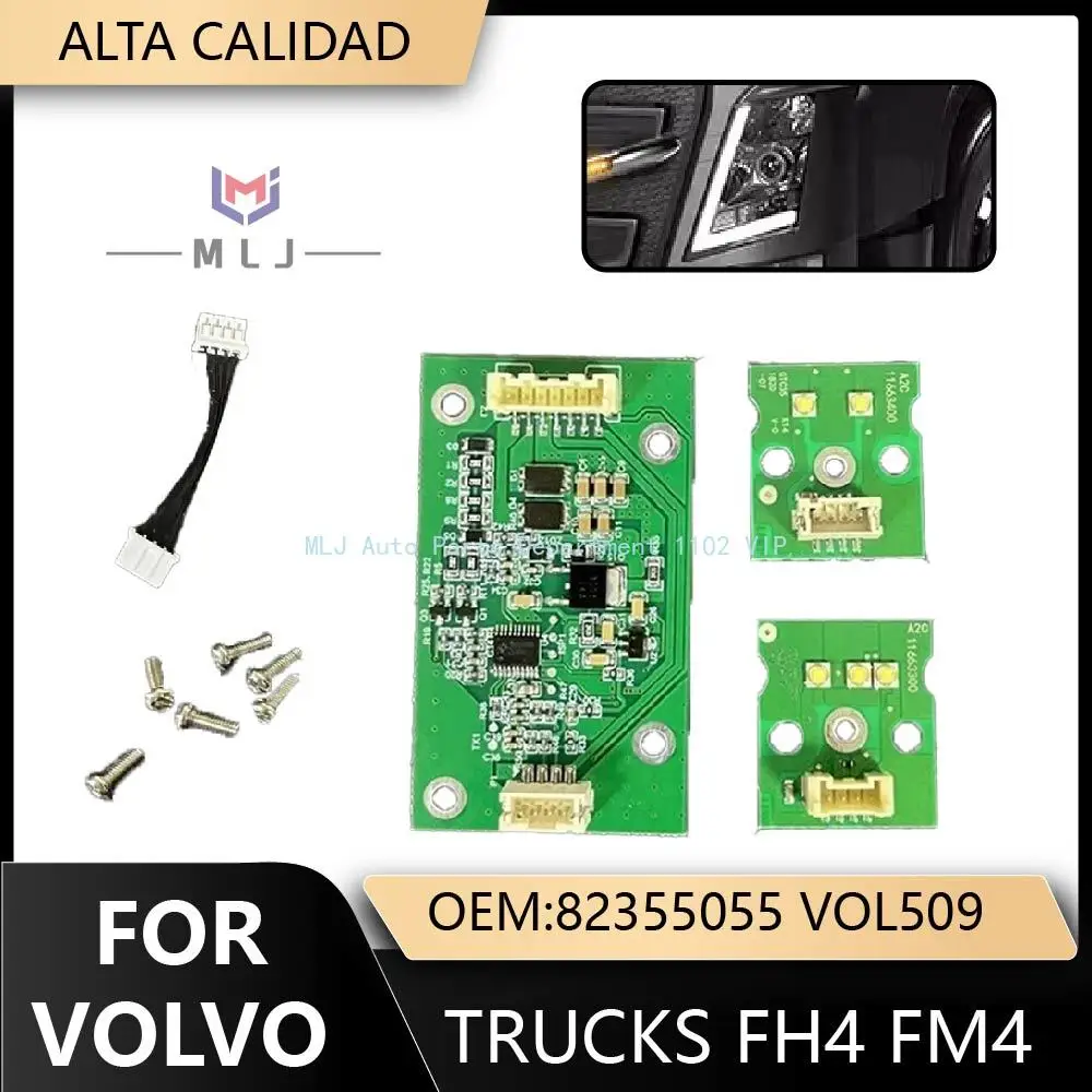 Новый для Volvo Trucks FH4 FM4, светодиодный чип «ангельский глаз» 82355055 Vol509, блок управления дневными ходовыми огнями, модуль балласта фар
Новый для Volvo Trucks FH4 FM4, светодиодный чип «ангельский глаз» 82355055 Vol509, блок управления дневными ходовыми огнями, модуль балласта фар