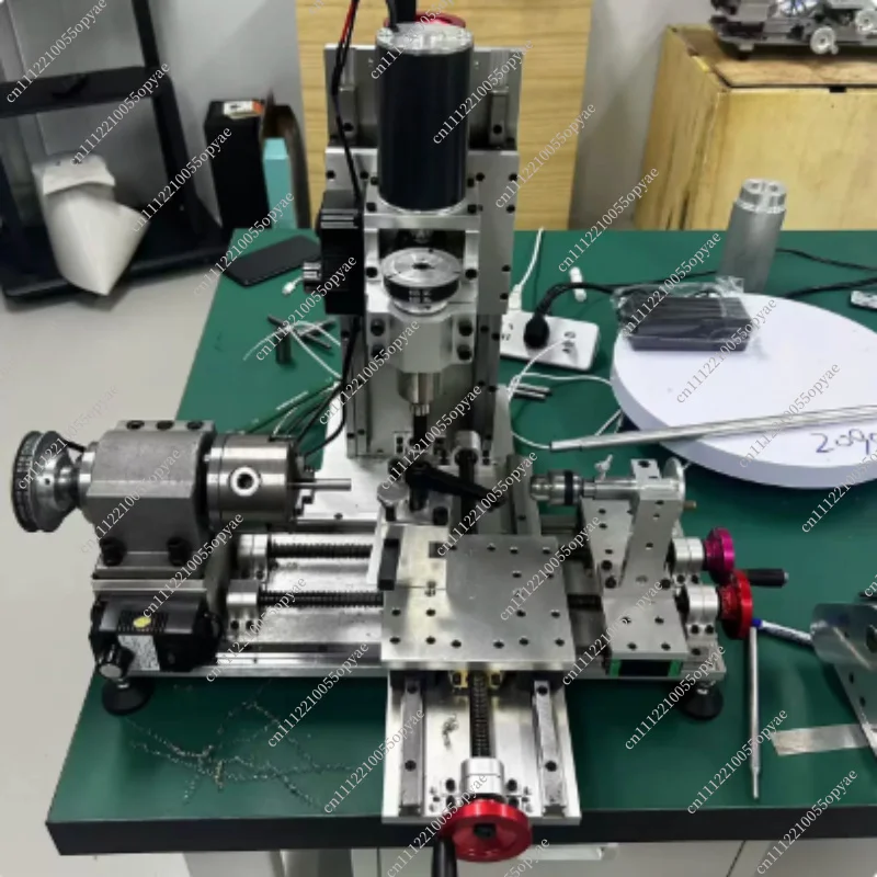 DIY Lathe Milling Drilling Machine Home Mini Metalworking Combo Lathe Mill Drill Machine
DIY Lathe Milling Drilling Machine Home Mini Metalworking Combo Lathe Mill Drill Machine