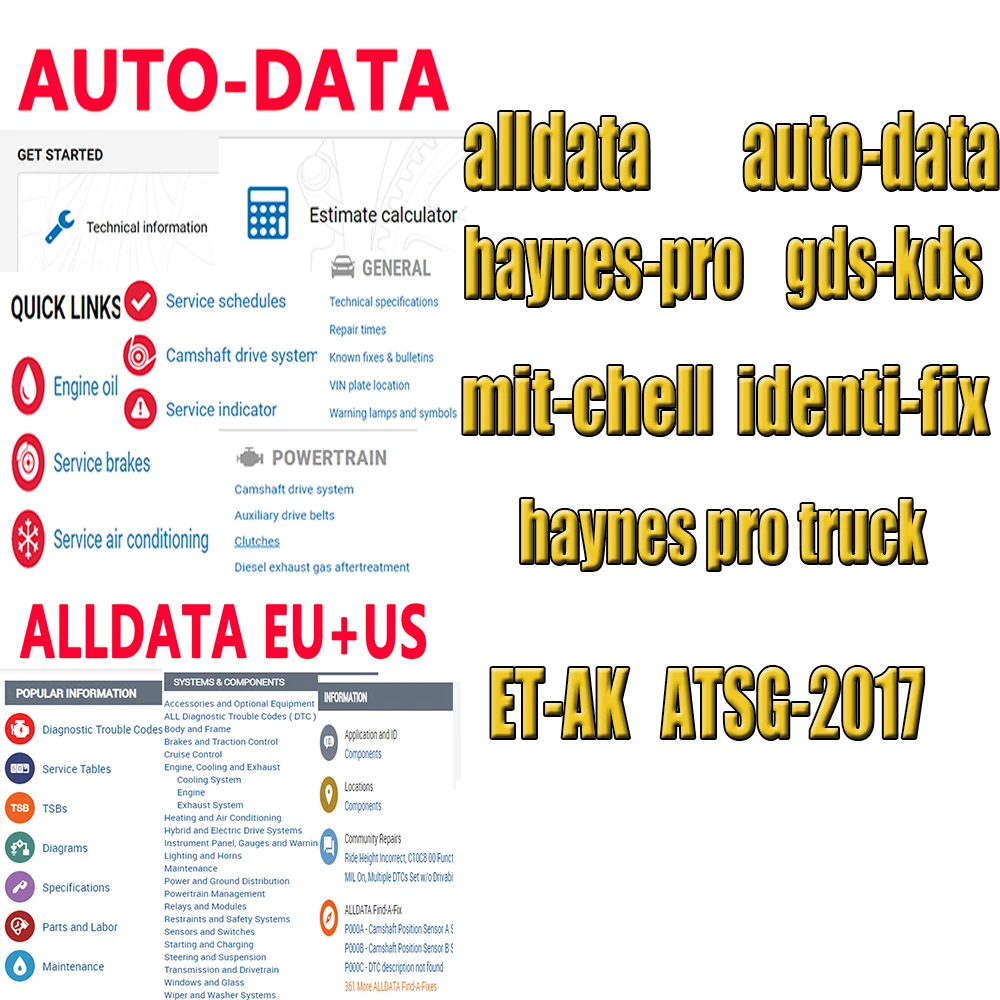 2025 Full Version Ofline Software Alldata All Data Auto Data for Mit-chell Ide-ntifix Online Account Working for Autosoft
2025 Full Version Ofline Software Alldata All Data Auto Data for Mit-chell Ide-ntifix Online Account Working for Autosoft