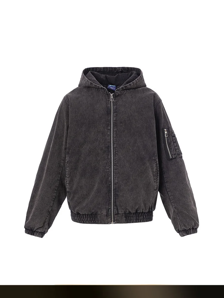 Retro American Waed Folded Hood Open Cardigan Jaet Men Autumn High Street Desert Sle Denim Jaet Cotton 00%
Retro American Waed Folded Hood Open Cardigan Jaet Men Autumn High Street Desert Sle Denim Jaet Cotton 00%