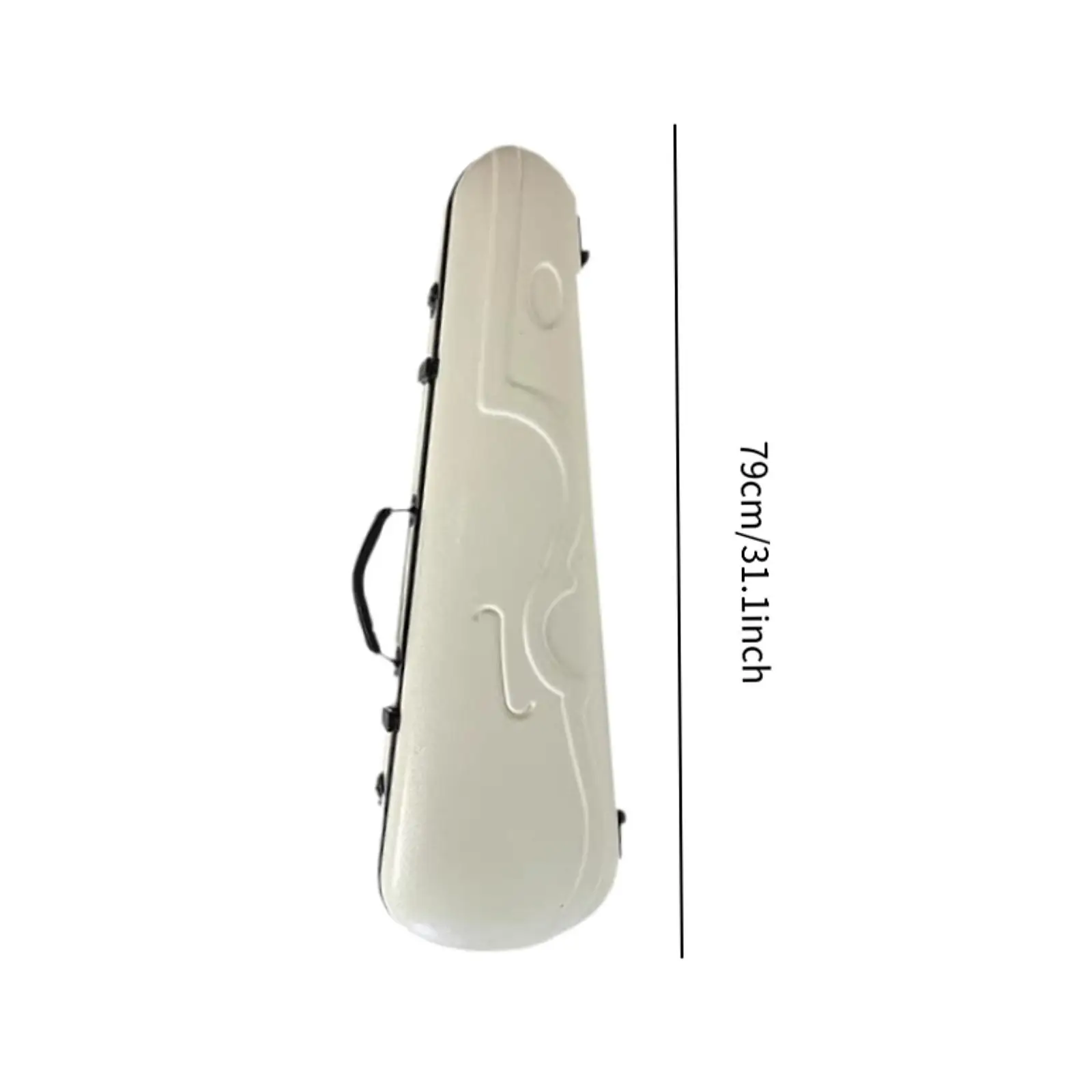 4/4 Violin Case Carbon Fiber Viola Box for Beginner Travel Amateur Players
4/4 Violin Case Carbon Fiber Viola Box for Beginner Travel Amateur Players