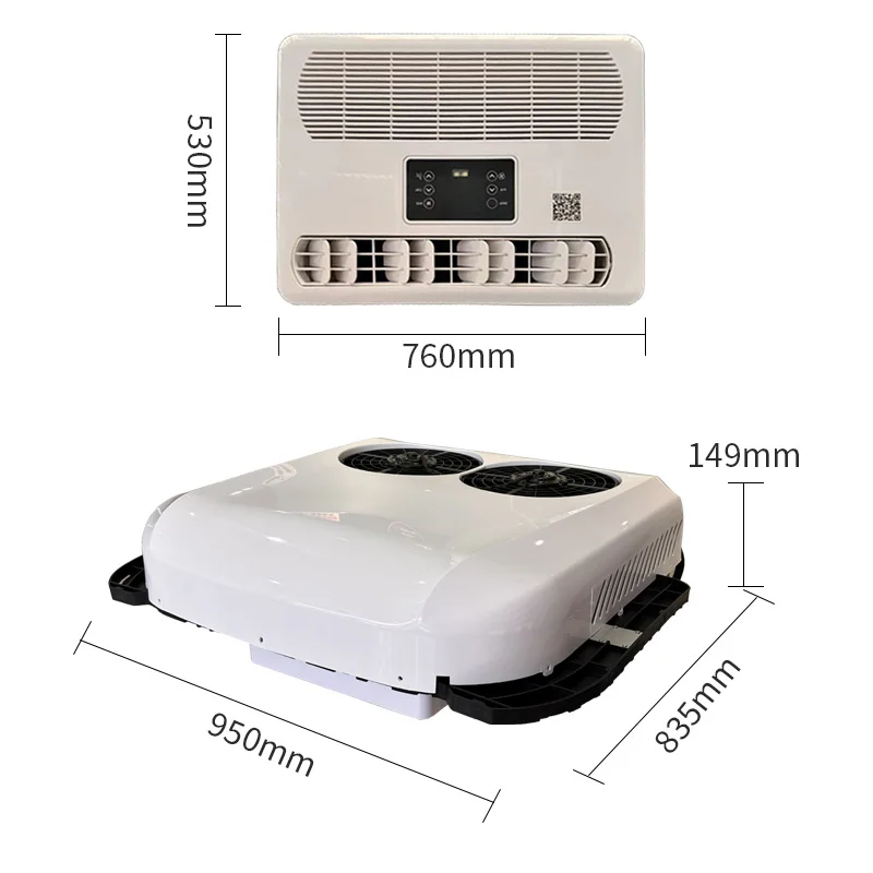General 12v 24v Auto Parking Conditioner For Caravans Motorhomes Electric Trucks Buses Cranes Tractors For Roof Parking
General 12v 24v Auto Parking Conditioner For Caravans Motorhomes Electric Trucks Buses Cranes Tractors For Roof Parking