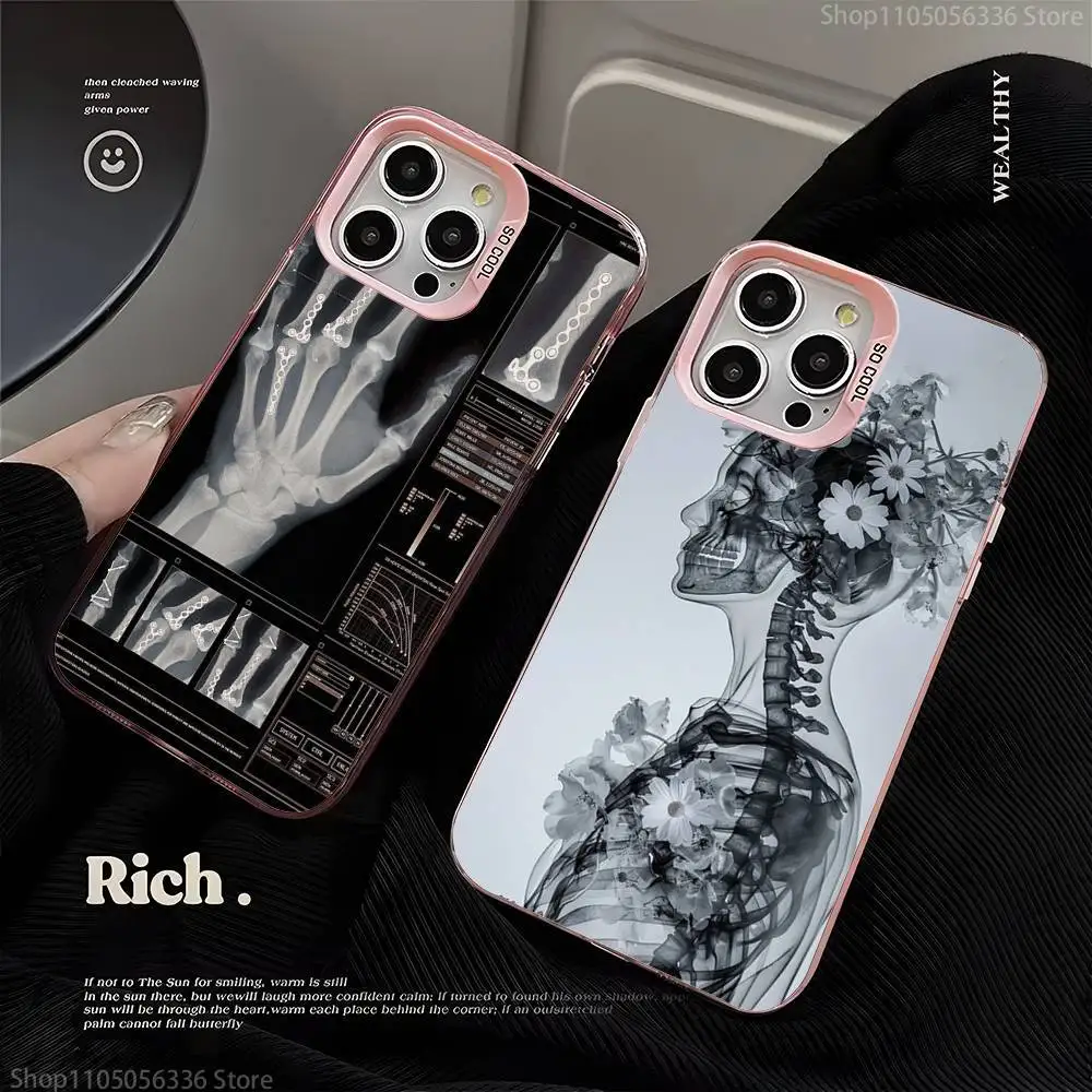 Radiological human organs Skeleton Phone Case For iPhone 16,15,14,13,12,11,Mini,Pro,SE,MAX,plus,Pink Matte Silicone Cover
Radiological human organs Skeleton Phone Case For iPhone 16,15,14,13,12,11,Mini,Pro,SE,MAX,plus,Pink Matte Silicone Cover