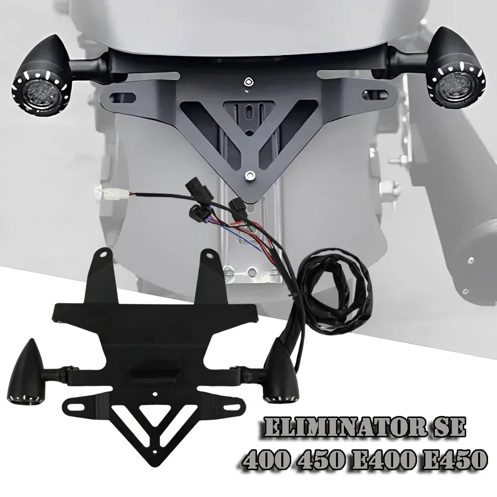 Eliminator 500se 2023-2024 Конверсионный короткий хвост, кронштейн заднего номерного знака, задний хвостовой кронштейн, аксессуары для указателей поворота
Eliminator 500se 2023-2024 Конверсионный короткий хвост, кронштейн заднего номерного знака, задний хвостовой кронштейн, аксессуары для указателей поворота