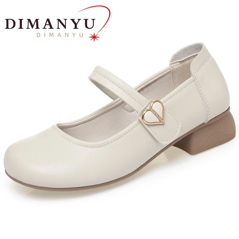 DIMANYU Women's Large Size Shoes 2025 Autumn New Genuine Leather Women's Mid-heel Shoes Commuter Work Shoes Women
DIMANYU Women's Large Size Shoes 2025 Autumn New Genuine Leather Women's Mid-heel Shoes Commuter Work Shoes Women