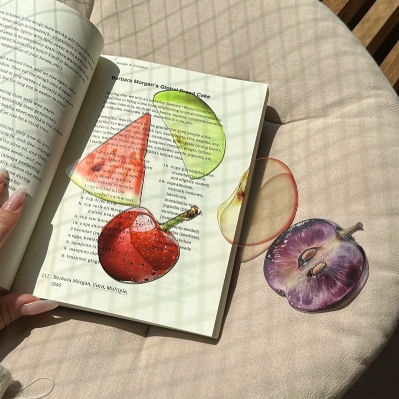 Simulated Fruit Shape Bookmark Watermelon Strawberry Peach Transparent Student Reading Mark Bookmark with Children's Toy Gift
Simulated Fruit Shape Bookmark Watermelon Strawberry Peach Transparent Student Reading Mark Bookmark with Children's Toy Gift