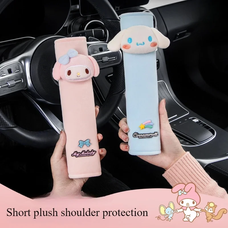 Sanrio Cartoon Cinnamon Car Supplies Seat Belt Shoulder Protector Cute Car Interior Strap Protector Melody Car Gift
Sanrio Cartoon Cinnamon Car Supplies Seat Belt Shoulder Protector Cute Car Interior Strap Protector Melody Car Gift