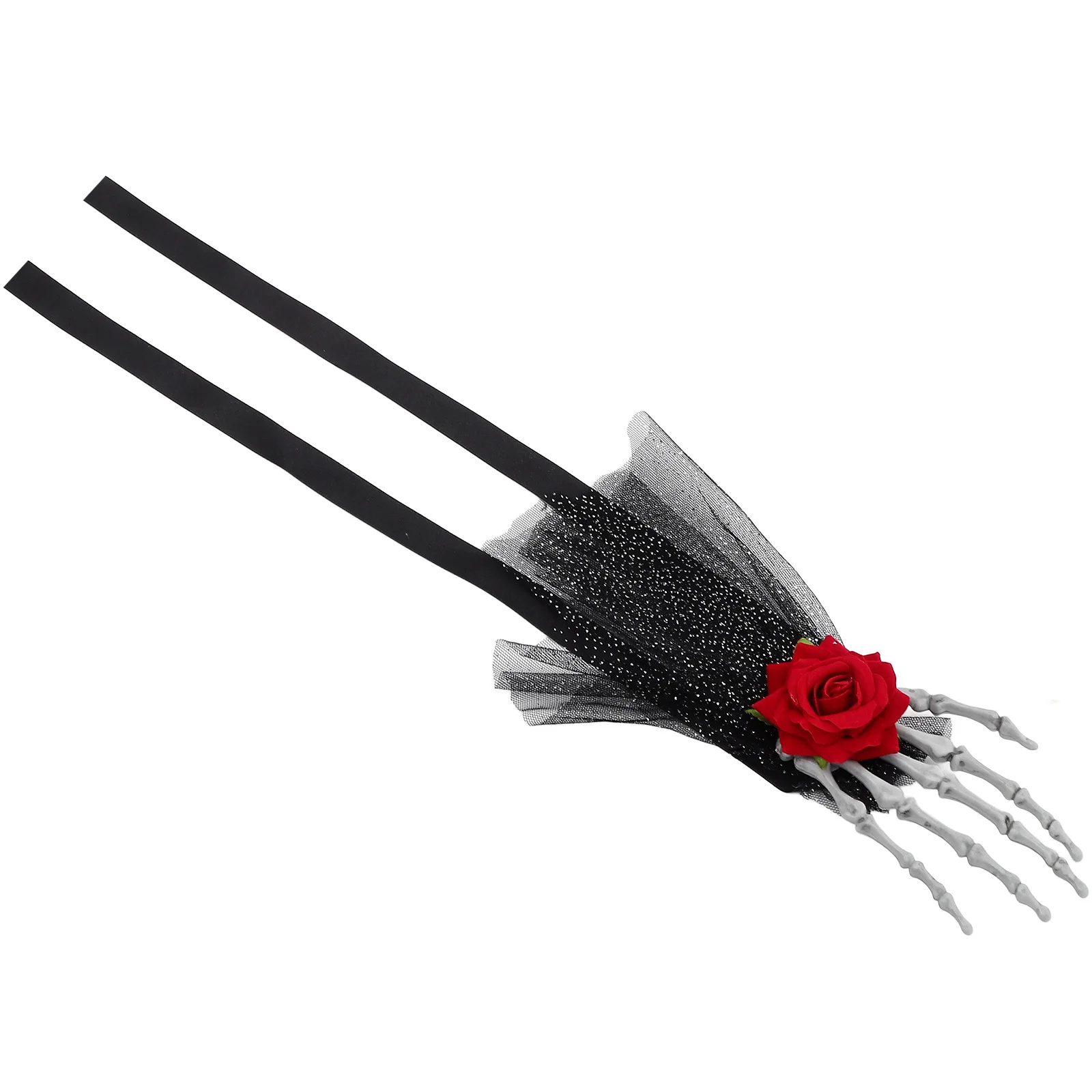 Halloween Hand Rose Headband Long Veil Floral Hairband Party Costume Decor Halloween Headband Veil Hairband
Halloween Hand Rose Headband Long Veil Floral Hairband Party Costume Decor Halloween Headband Veil Hairband