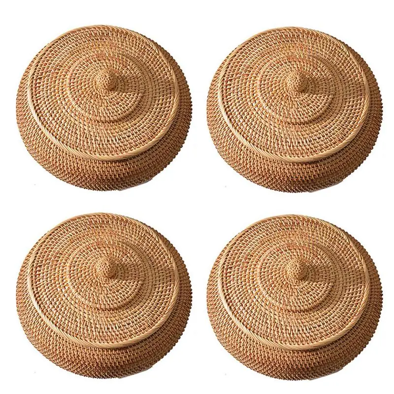 Плетеные коробки из ротанга A84E-2X с крышкой, многофункциональный плетеный поднос ручной работы из прочного ротангового волокна, круглый, диаметр 11 дюймов
Плетеные коробки из ротанга A84E-2X с крышкой, многофункциональный плетеный поднос ручной работы из прочного ротангового волокна, круглый, диаметр 11 дюймов